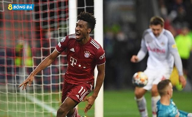 Bayern may mắn có tỷ số hòa 1-1 trên đất Áo