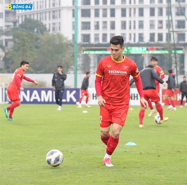 Tiền đạo Nguyễn Tiến Linh đã trở lại thi đấu cho Việt Nam sau khi bỏ lỡ trận đấu với Australia 