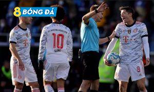 Lewandowski là người mở tỷ số cho Bayern ở phút thứ 9.