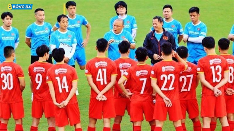 Đội tuyển Việt Nam tập huấn trước hai trận cuối cùng vòng loại World Cup