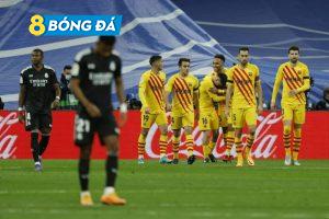 Real Madrid nhận thất bại nặng nề trước Barcelona ngay tại sân Bernabeu