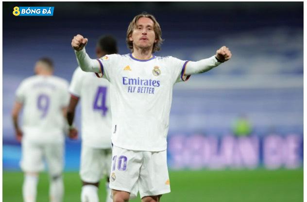 Luka Modric đã duy trì tỷ lệ chuyền chính xác 92,6% ở Champions League