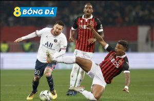 PSG một lần nữa bại trận trước Nice