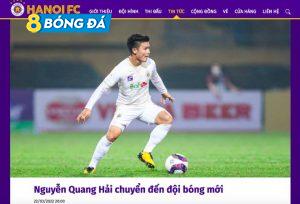 CLB Hà Nội chính thức thông báo chia tay Nguyễn Quang Hải