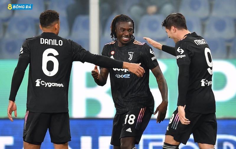 Juventus vượt qua Sampdoria với tỷ số 3-1