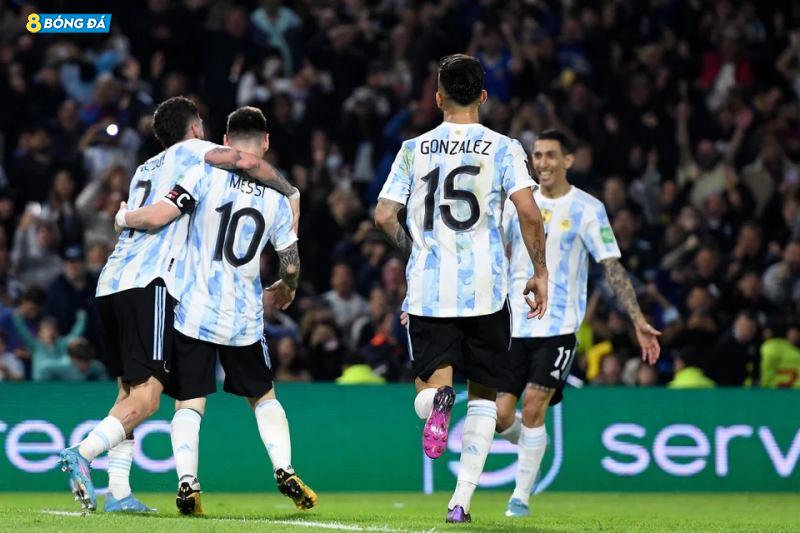 Argentina thắng đậm Venezuela trên sân nhà 