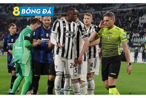 Tranh cãi dữ dội nổ ra trong trận đấu giữa Juventus và Inter Milan