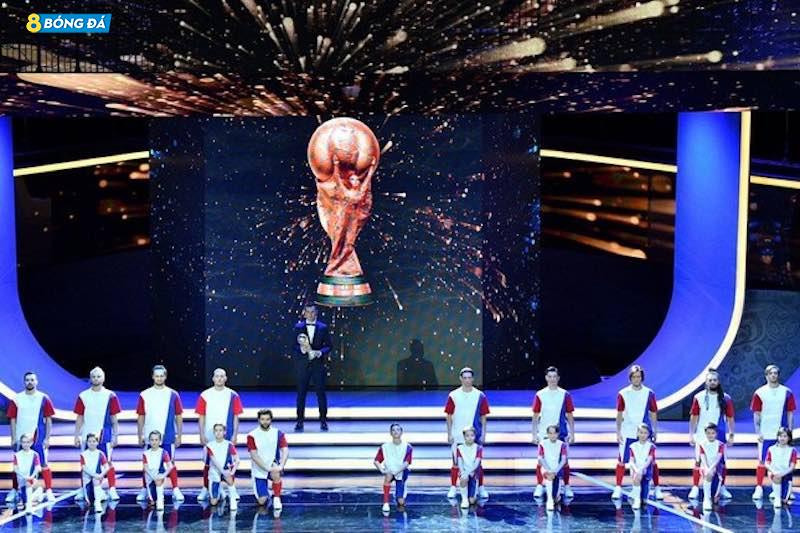 Toàn cảnh buổi lễ bốc thăm vòng bảng World Cup 2022