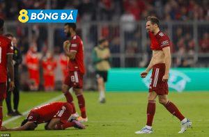 Các cầu thủ Bayern Munich chỉ biết tự trách mình