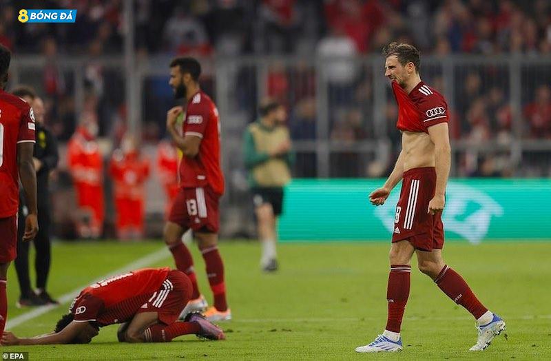 Các cầu thủ Bayern Munich chỉ biết tự trách mình