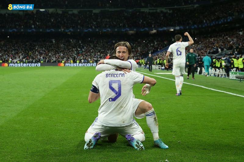 Luka Modric cũng có ngày thi đấu tỏa sáng