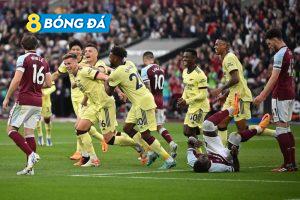 Thắng sát nút West Ham, Arsenal giữ vững vị trí top 4 Ngoại hạng Anh