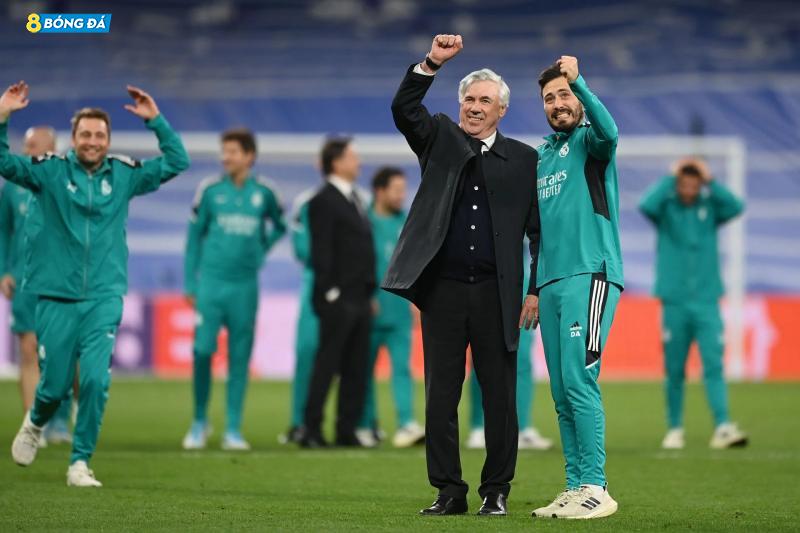 Carlo Ancelotti đang hướng đến ngôi vương Champions League cùng Real Madrid