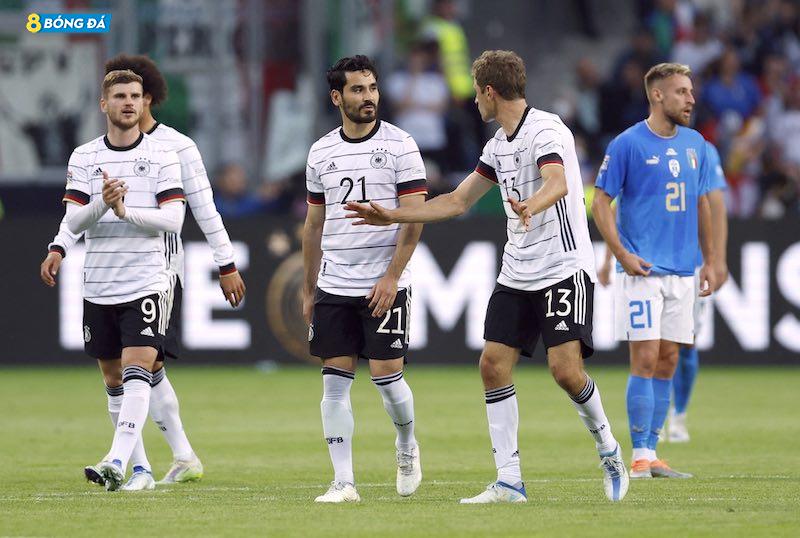 Lần đầu tiên kể từ năm 1939, Đức chọc thủng lưới Italia 5 lần trong một trận đấu