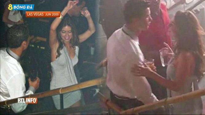 Cảnh Mayorga và Ronaldo thân mật trong hộp đêm tại Las Vegas