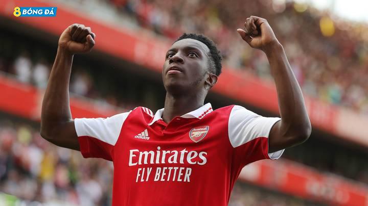Eddie Nketiah sẽ phải nỗ lực rất nhiều để chứng tỏ bản thân tại Arsenal