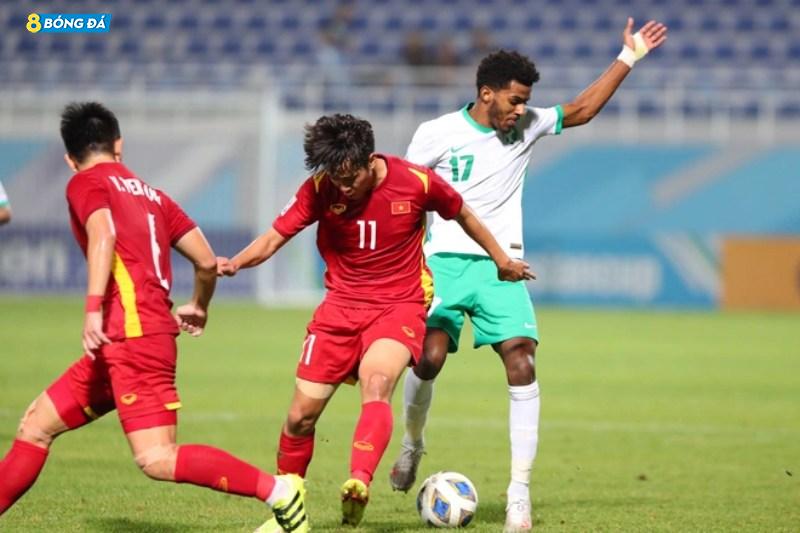 Chênh lệch đẳng cấp giữa U23 Ả Rập Saudi và U23 Việt Nam thể hiện rõ