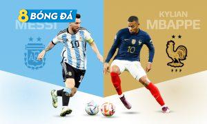 Chỉ số so sánh Kylian Mbappe và Lion Messi
