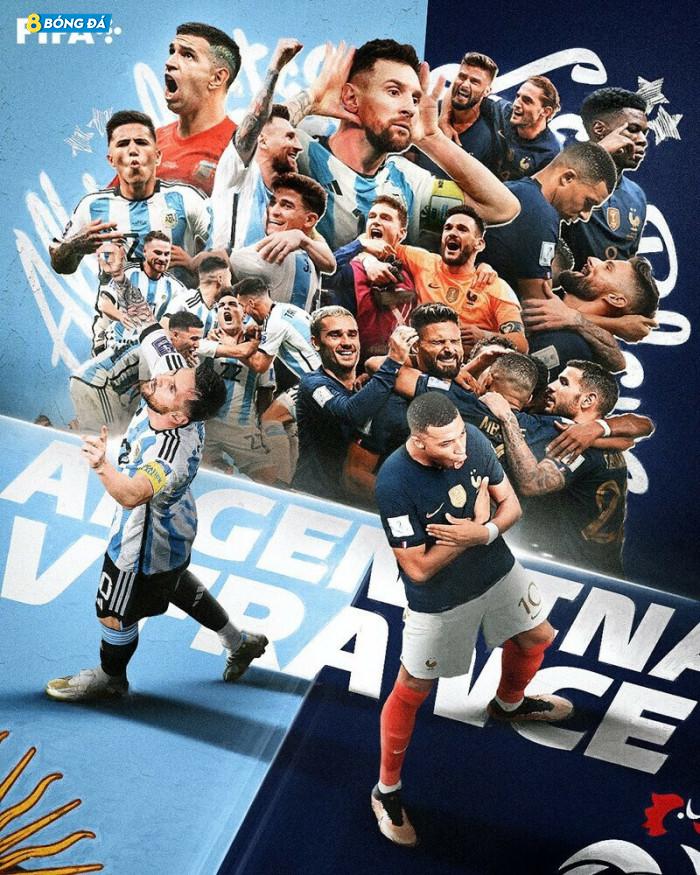 Pháp vs Argentina world cup 2022