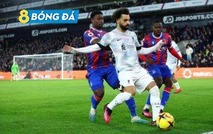 Liverpool trượt chân tại Selhurst Park