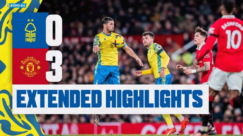 Nottingham vs Manchester United 0-3 lượt đi