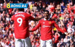 Man United chiến thắng 2-0 trước Everton